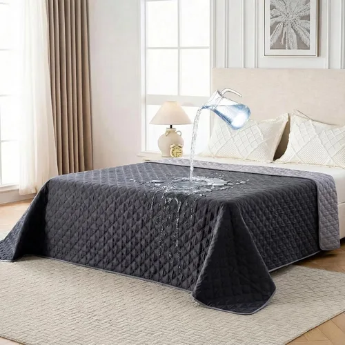 Miniatura 15 de FunFurry Manta impermeable para perro, funda de sofá lavable para perros, funda reversible para cama de perro, protector de muebles de sofá