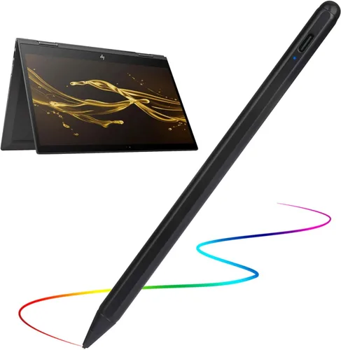 Lápiz óptico para HP Envy X360 Convertible 2 en 1 con pantalla táctil portátil (15.6 pulgadas), lápiz digital activo de punta fina para HP Envy X360