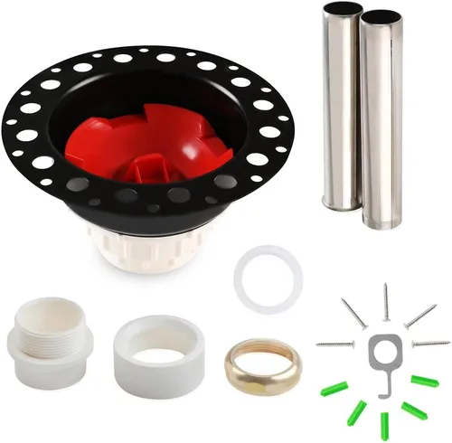 Miniatura 9 de ITD35 Kit de drenaje de bañera independiente compatible con bañeras independientes y bañeras estándar. Se adapta a todos los tipos de desagües
