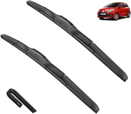 Limpiaparabrisas de automóvil compatible con Hyundai i10 MK2 IA BA 2013-2022 Grand parabrisas parabrisas ventana cortador para brazos de gancho en U