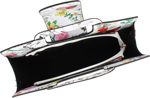 Miniatura 58 de ZLMBAGUS - Bolso de mano para mujer, diseño vintage con solapa y asa, de piel sintética, para llevar al hombro