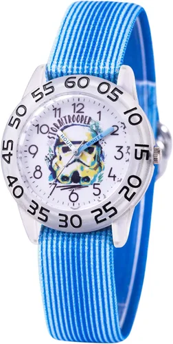 Miniatura 10 de STAR WARS Reloj de pulsera de nailon analógico de cuarzo para niños