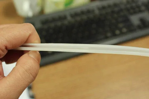 Miniatura 6 de Junta de goma de protección para el suelo, anillos de goma para base de taburete de bar silla 2 piezas (tamaño : 15.2 in)