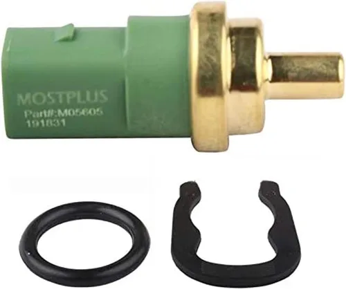 MOSTPLUS Sensor de temperatura de refrigerante compatible para Audi TT VW Golf Passat Jetta reemplazar 059919501A 078919501C