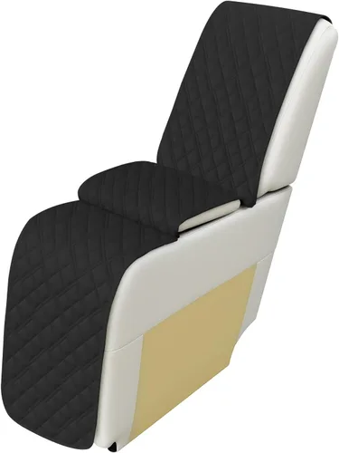 Miniatura 31 de Arfntevss Fundas de sofá modular reclinable, 100% impermeable, en forma de L, para sillón reclinable en forma de L, funda seccional lavable