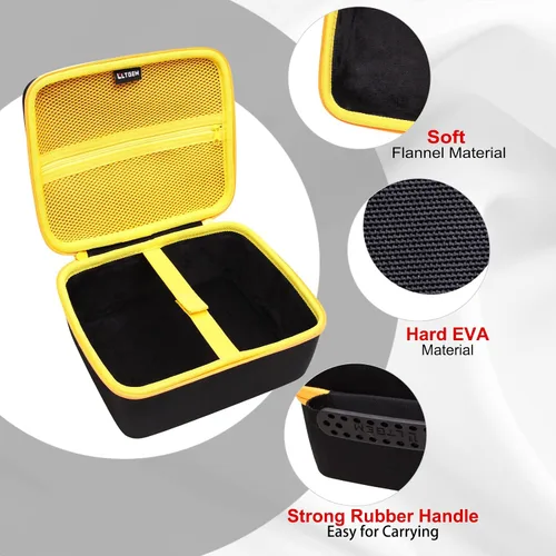 Miniatura 3 de LTGEM - Funda compatible con el enrutador inalámbrico DEWALT DCW600B / DWP611 20V Max XR (solo funda)
