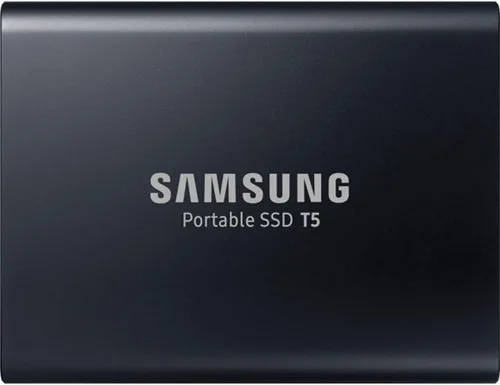 Samsung T5 - SSD portátil de 1 TB – hasta 540 MB/s – Unidad externa de estado sólido USB 3.1, negro (MU-PA1T0B/AM)