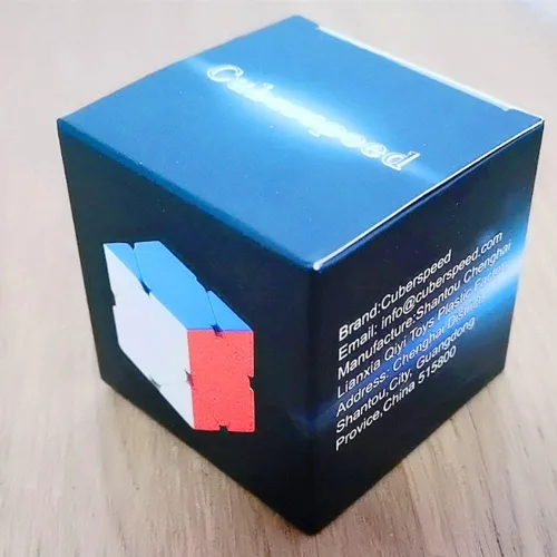Miniatura 5 de CuberSpeed QiYi QiCheng Skewb Cubo mágico sin pegatinas MoFangGe QiCheng Skewb Cubo de velocidad sin pegatinas.