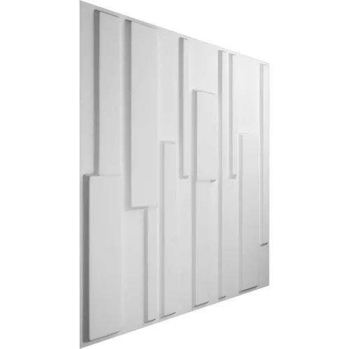 Miniatura 3 de Ekena Millwork Wigan EnduraWall 19 5/8 pulgadas de ancho x 19 5/8 pulgadas de alto, Wigan EnduraWall Decorativo 3D Panel de pared cubre 2.67 pies