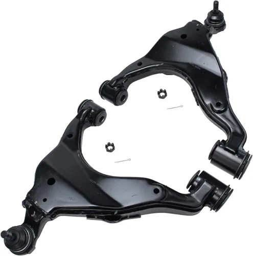 Miniatura 127 de Detroit Axle - 2 brazos de control superiores delanteros para Chevy Silverado GMC Sierra Yukon XL Avalanche Suburban Express Savana 1500 Tahoe