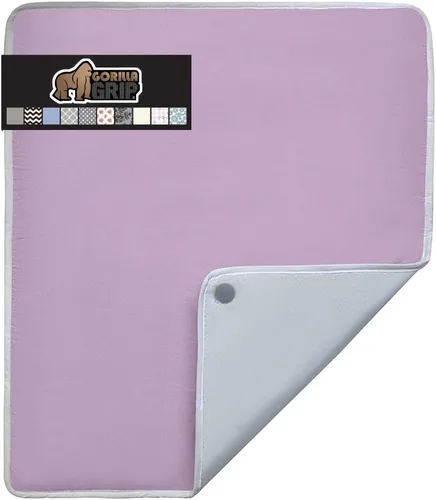Miniatura 10 de GORILLA GRIP The Original - Funda y almohadilla para tabla de planchar, revestimiento de silicona, acolchado grueso resistente a la quemadura, Gris