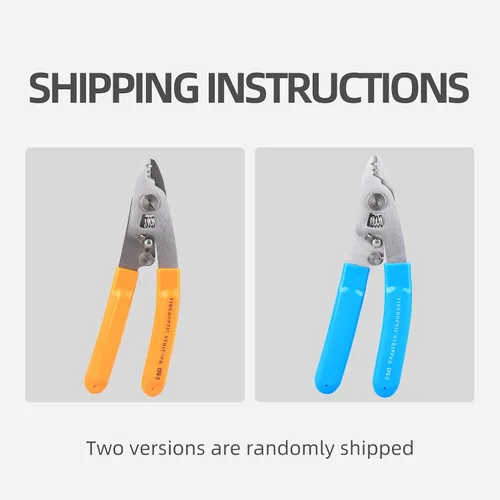 Miniatura 8 de Kit de herramientas de fibra óptica FTTH con cortador 36000 FC-6S y cable de caída de fibra óptica Pelacables de fibra óptica CFS-3 acero inoxidable
