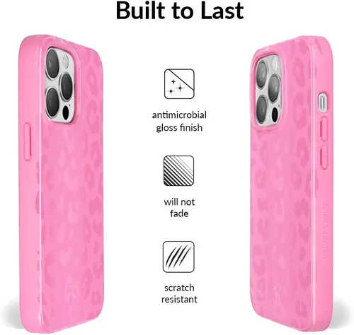 Miniatura 5 de VELVET CAVIAR para iPhone 13 Pro - Funda compatible con MagSafe - Probada para caídas de 10 pies - Estampado de leopardo cebra en rosa intenso Rosa