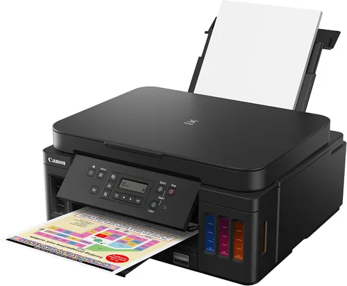 Miniatura 3 de Canon PIXMA G6020 Supertank inalámbrico (Megatank) GI-20 - Botella de tinta cian, compatible con PIXMA G6020 GI-20, botella de tinta magenta