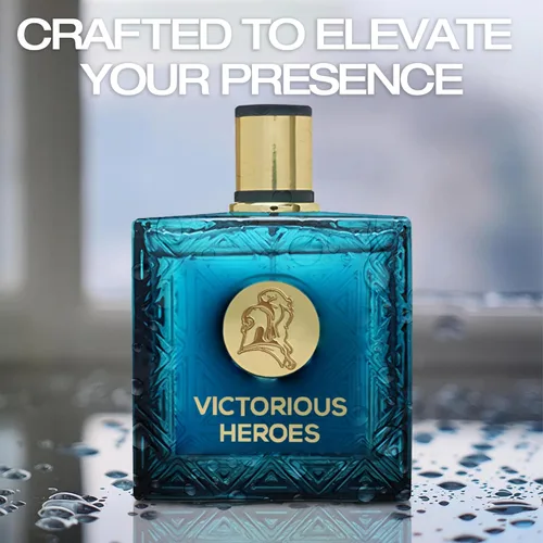 Miniatura 2 de AFLUXE Colonia para hombres Victorious Heroes & Victory Heroes Combo Eau De Toilette para hombres - Perfume con aroma fresco y romántico