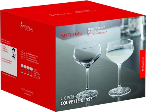 Miniatura 11 de Spiegelau Perfect Coupette - Vasos de cóctel transparentes, cristalería elegante para regalos de boda, aniversario, inauguración de la casa, bar