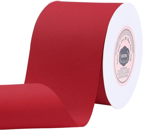 Miniatura 174 de Vatin - Rollo de cinta de grogrén, rollos de 25-50 yardas, perfecto para decoración de bodas, coronas, baby showers, envolturas de paquete de regalo