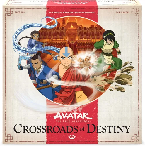 Funko Avatar: The Last Airbender Crossroads of Destiny Juego de mesa para 2-4 jugadores de 10 años en adelante