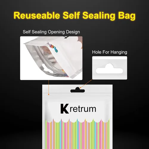 Miniatura 5 de Recargas de bolígrafo 3D Kretrum Glow en la oscuridad para 3Doodler Start+ Bolígrafo 3D 2.5mm PCL Recargas de filamento de 10 colores con brillo