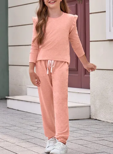 Miniatura 2 de blibean Conjuntos de ropa de otoño para niñas con estilo, tallas 4-13 años
