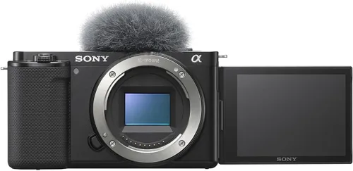 Miniatura 6 de Sony ZV-E10 APS-C Cámara de vlogging con lente intercambiable sin espejo, color negro - Paquete con tarjeta SD de 64 GB, bolsa de hombro, batería