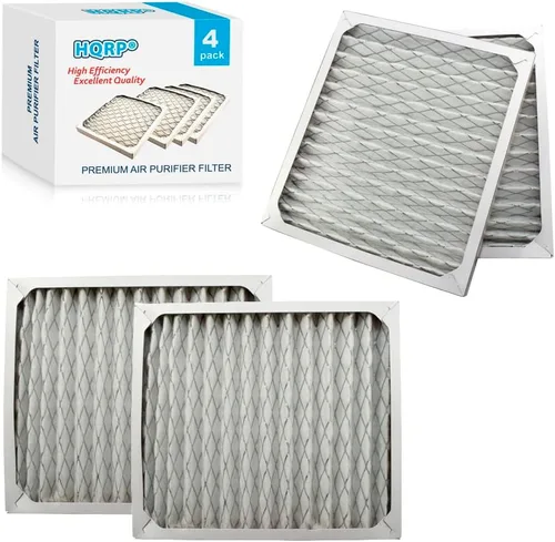 HQRP Paquete de 4 filtros compatibles con Hamilton Beach TrueAir 04712 04381 840117900 True-Air O4712 O4381