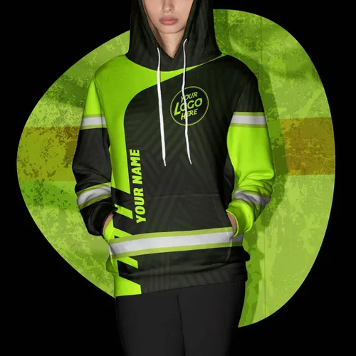 Miniatura 5 de Uniform Company - Polo reflectante de alta visibilidad para hombres y mujeres, polo de seguridad, ropa de trabajo para trabajadores Sudadera