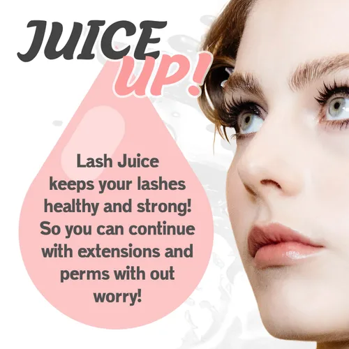Miniatura 4 de Lash Juice de Amber Lash, sellador de revestimiento 3 en 1 para pestañas con extensiones de pestañas o permanente de levantamiento de pestañas