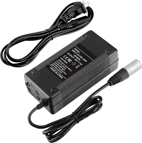 Cargador XLR de 24 V (máximo 29.4 V) 2 A de 3 pines compatible con scooter eléctrico, sillas de ruedas, Go-Go Elite Traveller, silla eléctrica Jazzy