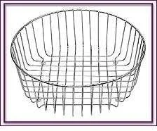Blanco Closeout 137-473 - Colador decorativo para basura, color blanco