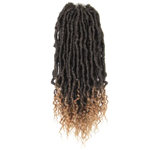 Miniatura 35 de BOHOBABE Rastas Falsas de Cabello de Ganchillo de 30 Pulgadas, Rastas Suaves Boho de Ganchillo con Puntas Rizadas, Rastas Largas de Diosa Bohemia