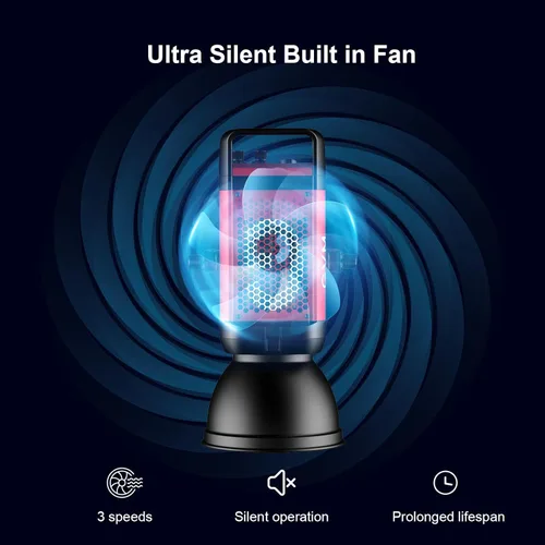 Miniatura 5 de Luz de vídeo LED GVM con montaje Bowens, luz continua bicolor de 300W con control DMX/APP, iluminación para fotografía en grabación de video, luces