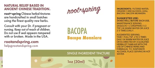 Miniatura 2 de Bacopa - Bacopa Monniera - Tintura de hierbas (extracto líquido)