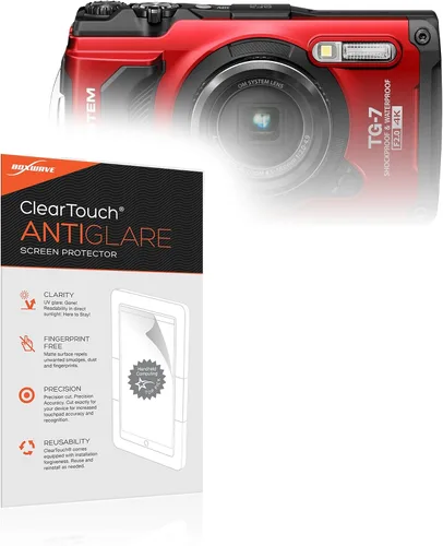 BoxWave Protector de pantalla compatible con OM System Tough TG-7 – ClearTouch Anti-Glare (paquete de 2), antihuellas mate