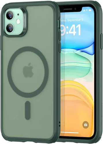 Miniatura 48 de ESR Funda para iPhone 15, compatible con MagSafe, protección de grado militar, resistente al amarillamiento, parte trasera resistente a