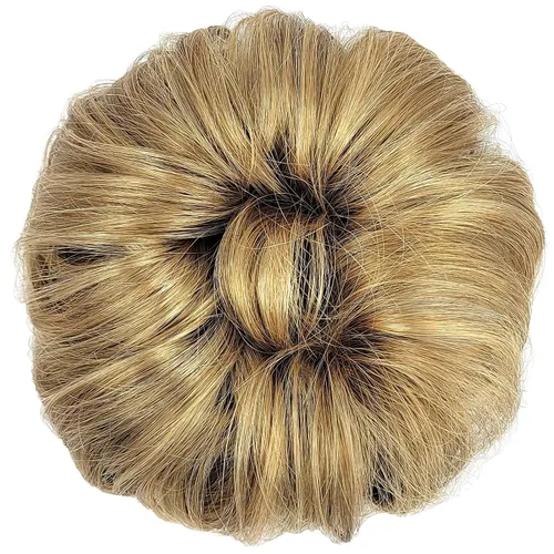 Miniatura 13 de HAIR COUTURE Avanti Moño desordenado - Pieza de extensión sintética instantánea, con pelo rizado ondulado postizo para mujeres