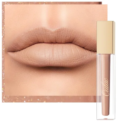 Miniatura 11 de Oulac Lápiz labial rojo líquido mate para mujer, lápiz labial de larga duración, impermeable, sin transferencia, fórmula cremosa de alta 【M08 1000