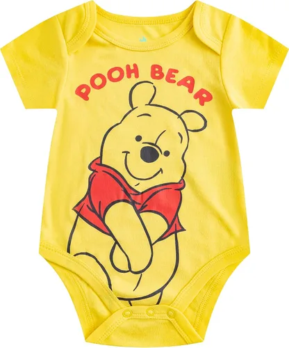 Miniatura 20 de Disney Mickey Mouse, Lion King y Winnie the Pooh Baby Boys Paquete de 5 mamelucos para recién nacidos y bebés