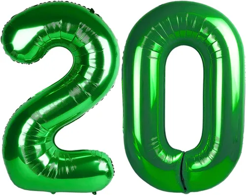 Miniatura 179 de Globo de cumpleaños número 4 dorado de 40 pulgadas, globos gigantes del número cuatro 14 24 34 40 44 2024, globos grandes de lámina de mylar para Oro