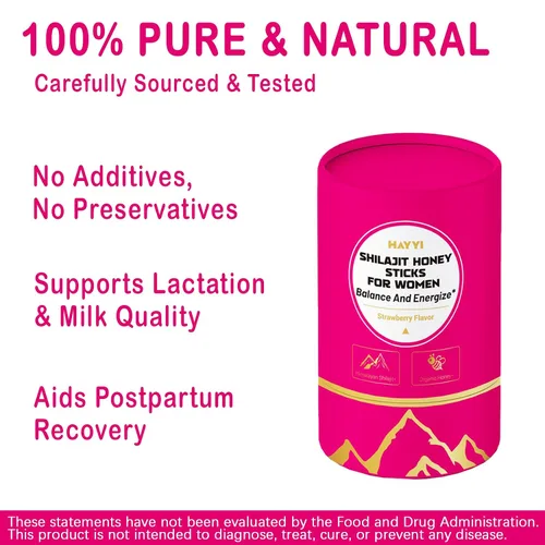 Miniatura 5 de Palitos de miel Shilajit pura del Himalaya de 500 mg con azafrán, palitos de miel Shilajit para mujeres con más de 75% de ácido fúlvico, más de 85