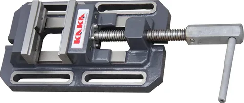 Miniatura 2 de KAKA INDUSTRIAL Prensa de taladro, tornillo de prensa de taladro resistente de 4 pulgadas, tornillo de fresado de hierro fundido de bajo perfil