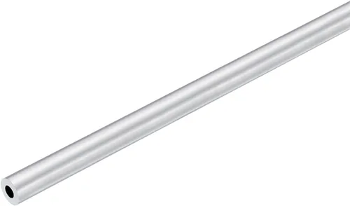 Miniatura 43 de uxcell Tubo redondo de aluminio 6063, tubo de 27 mm de diámetro exterior y 23 mm de diámetro interior de 400 mm de longitud para proyectos