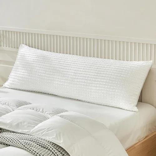 Miniatura 40 de WARMDERN - Fundas de almohada beige tamaño queen, fundas de almohada estándar, juego de 6 fundas de almohada de microfibra suave, textura boho