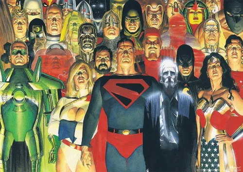 Miniatura 9 de MIGHTYPRINT DC Comics - Liga de la Justicia - Volumen #2 - Cosmos - Arte de portada variante de cómic - Arte de pared duradero de 17 x 24 pulgadas