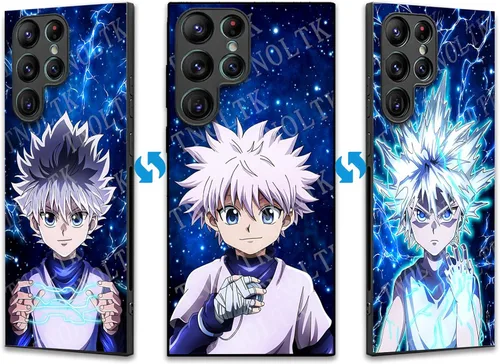 Miniatura 16 de Funda 3D Anime Motion para Samsung Galaxy S22, a prueba de golpes, suave, antiarañazos, manga cambiable, compatible con Samsung Galaxy S22, 6.1