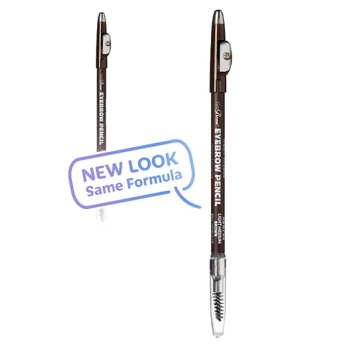Miniatura 2 de Ruby Kisses GoBrow - Lápiz de cejas, afilable, de larga duración, lápiz de madera para cejas de aspecto natural (marrón medio)