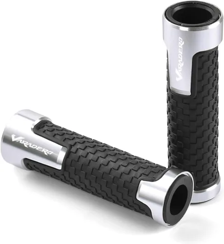 Miniatura 8 de Manillar universal de motocicleta de 7/8 pulgadas, 0.866 in, mango de aluminio CNC, agarre de manillar de carreras para Varadero Vstrom mango
