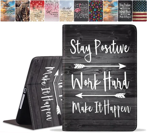 Miniatura 8 de Funda para Samsung Galaxy Tab A8 de 10.5 pulgadas (SM-X200/X205/X207), funda delgada de piel sintética con función de encendido y apagado automático
