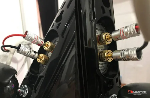 Miniatura 8 de Nakamichi Excel Series - Enchufes tipo banana chapados en oro de 24 quilates, calibre 18 AWG, tamaño de 0.157 in para altavoces, amplificador