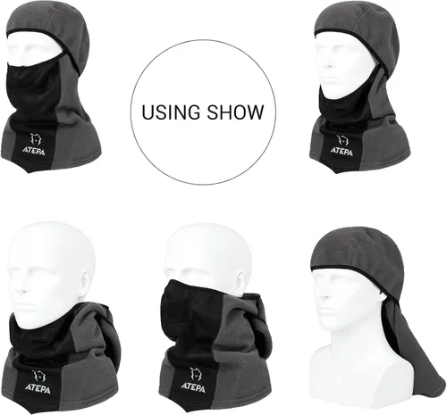 Miniatura 4 de ATEPA Balaclava Men Thermal Winter Windproof Ski Face Mask